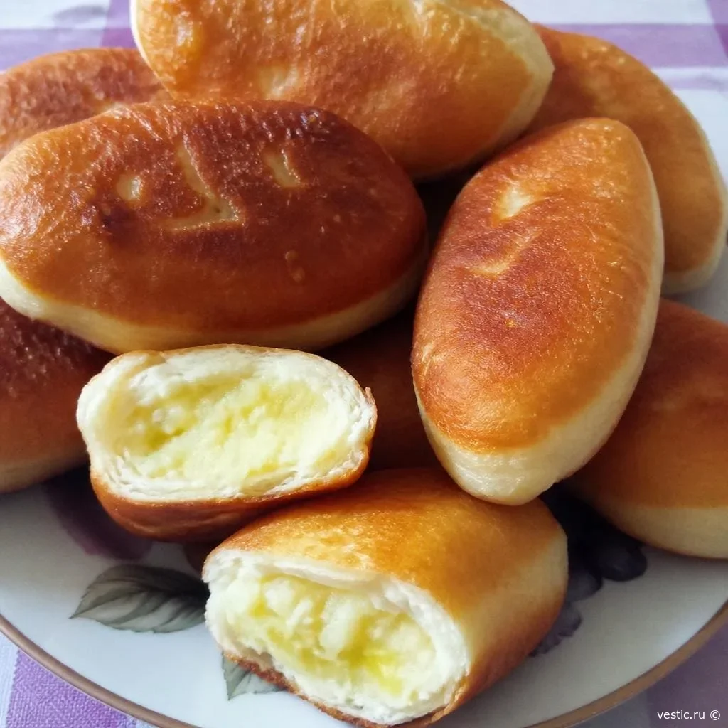 Жареные пирожки с картофелем: вкус, знакомый с детства